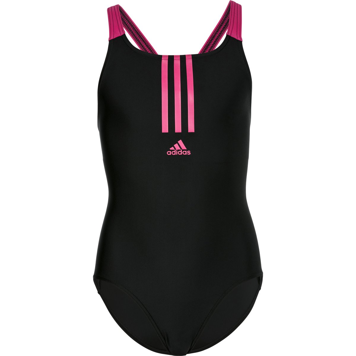 Adidas YG FIT SWIMSUIT – BLACK/REAMAG
