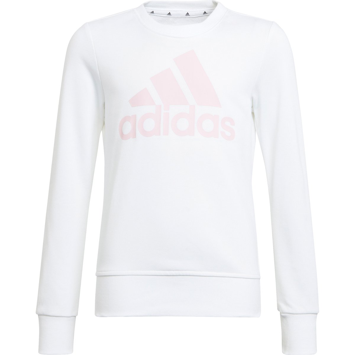 Adidas Essentials Sweatshirt – WHITE/CLPINK