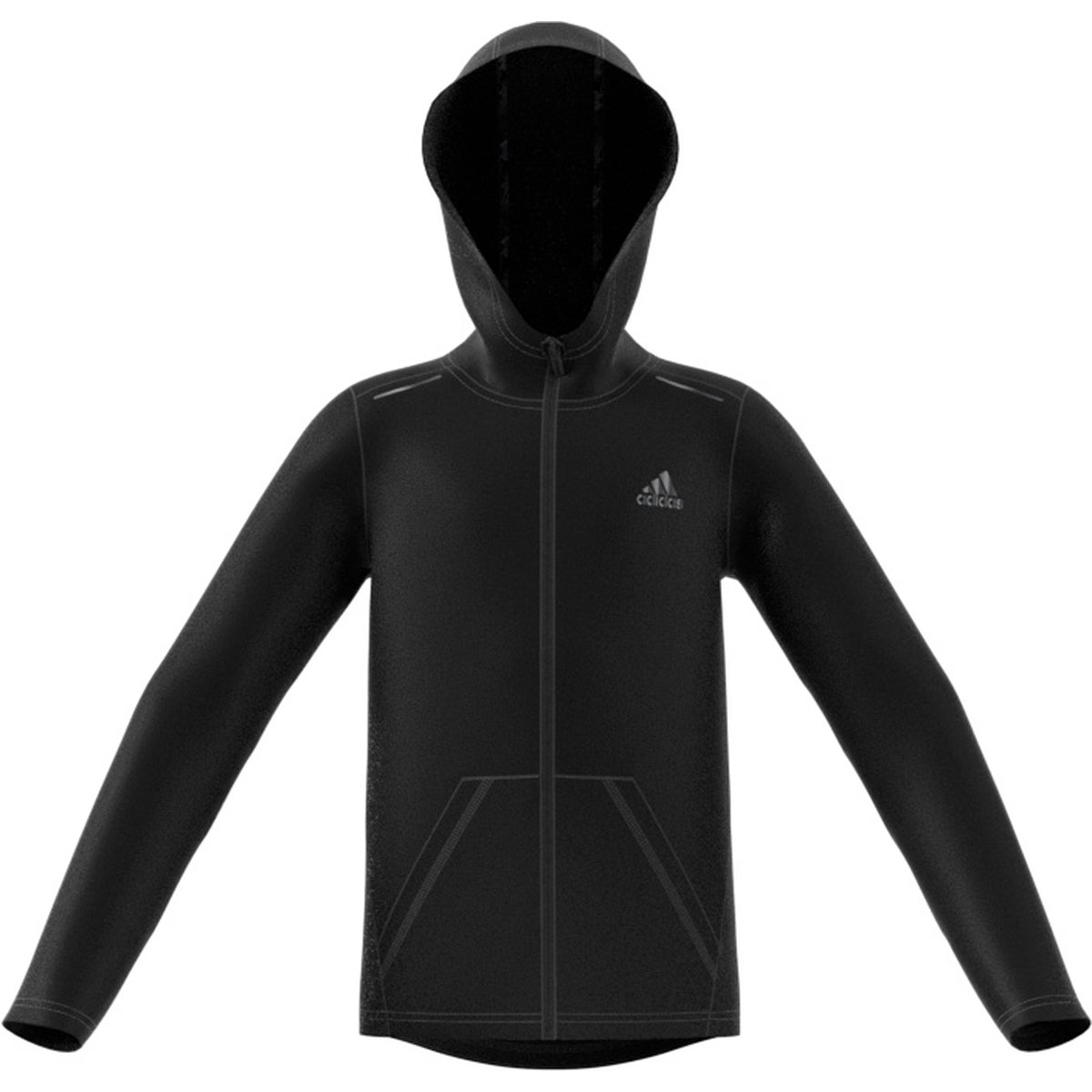 Adidas B HIIT ZIP HOOD – BLACK