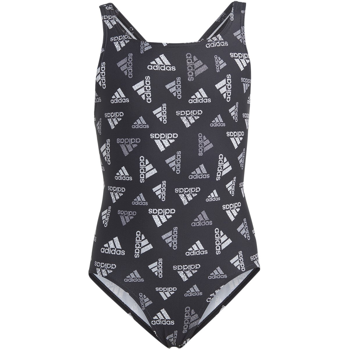 Adidas LOGO SWIMSUIT – BLACK/WHITE