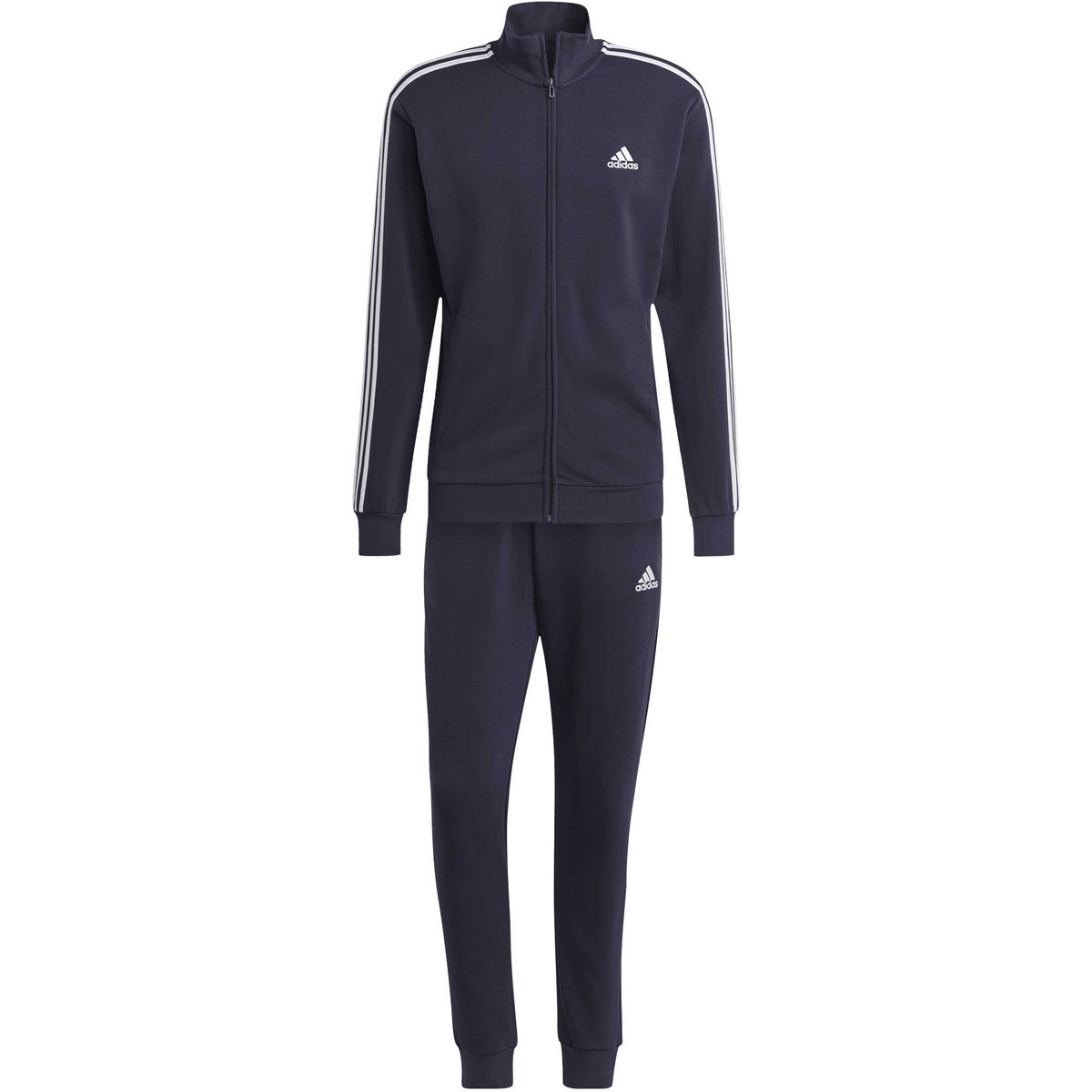 Adidas Sportanzug Basic 3-Streifen French Terry – LEGINK