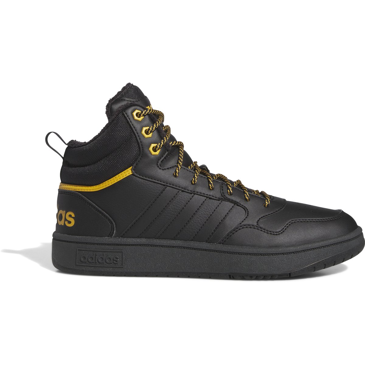 Adidas HOOPS 3.0 MID WTR – CBLACK/CBLACK/PREYEL
