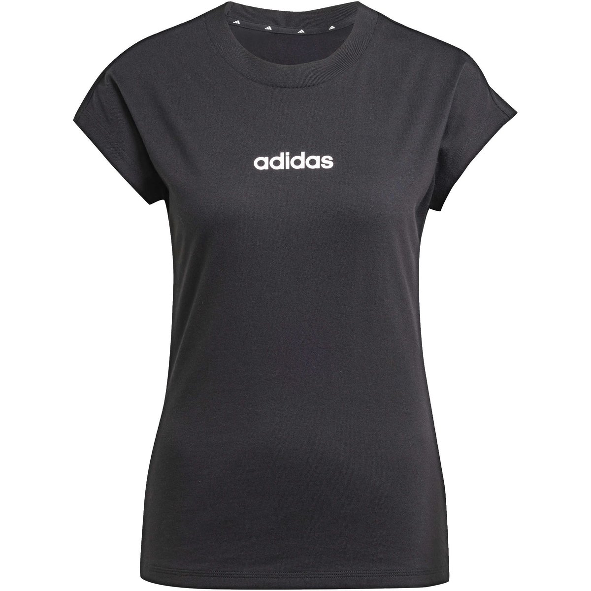 Adidas W LIN SJ T – BLACK/WHITE