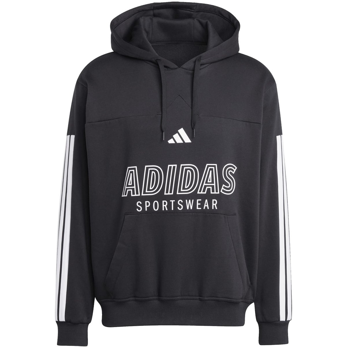 Adidas M TIRO FL HDY – BLACK/WHITE