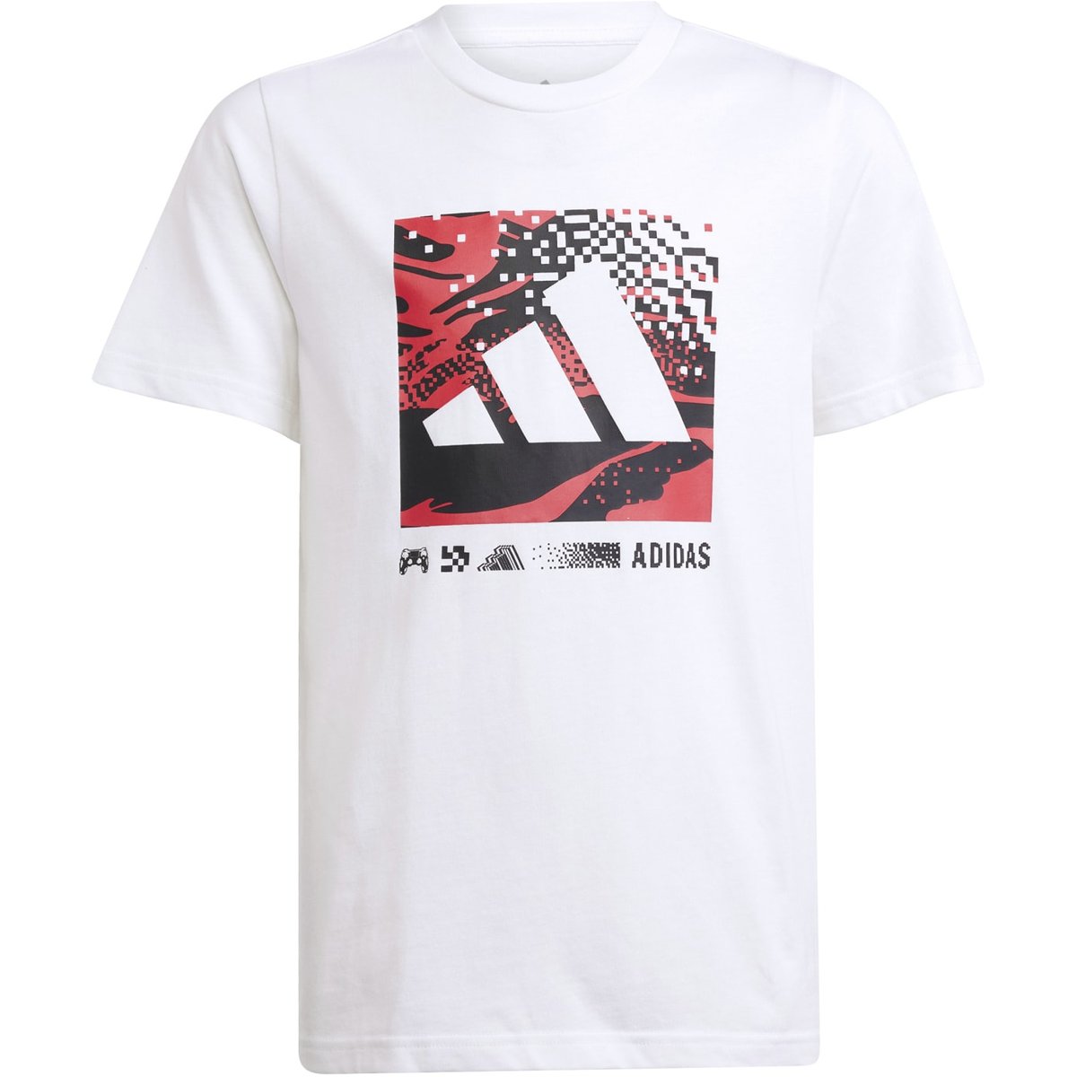 Adidas J CAMO LOGO TEE – WHITE