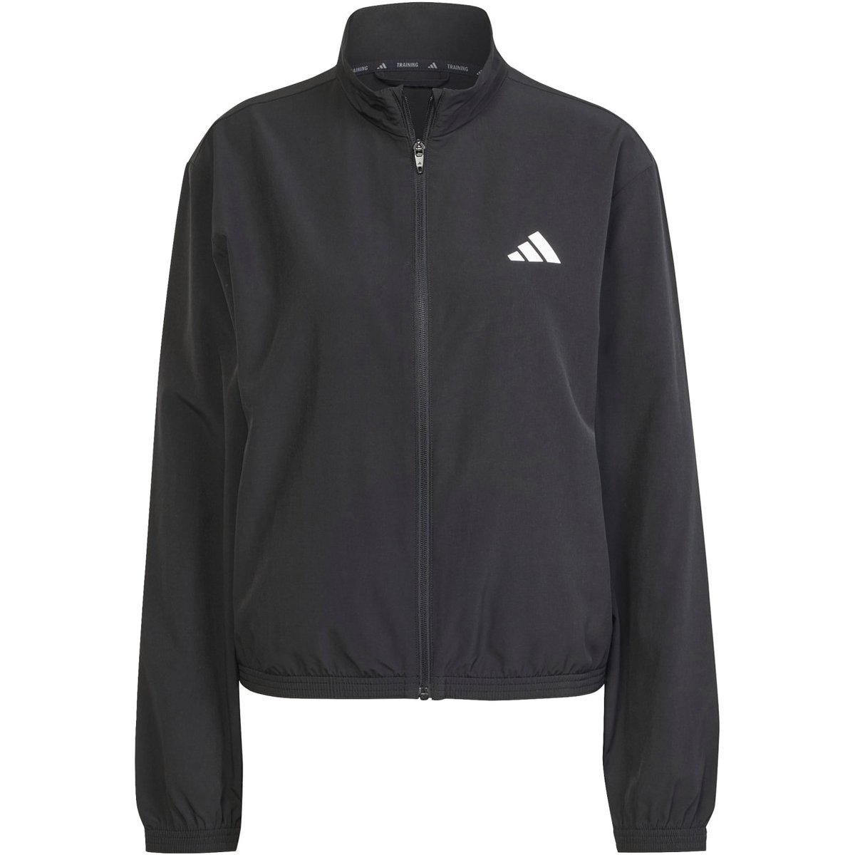 Adidas WE 3S WOVEN JKT – BLACK/WHITE
