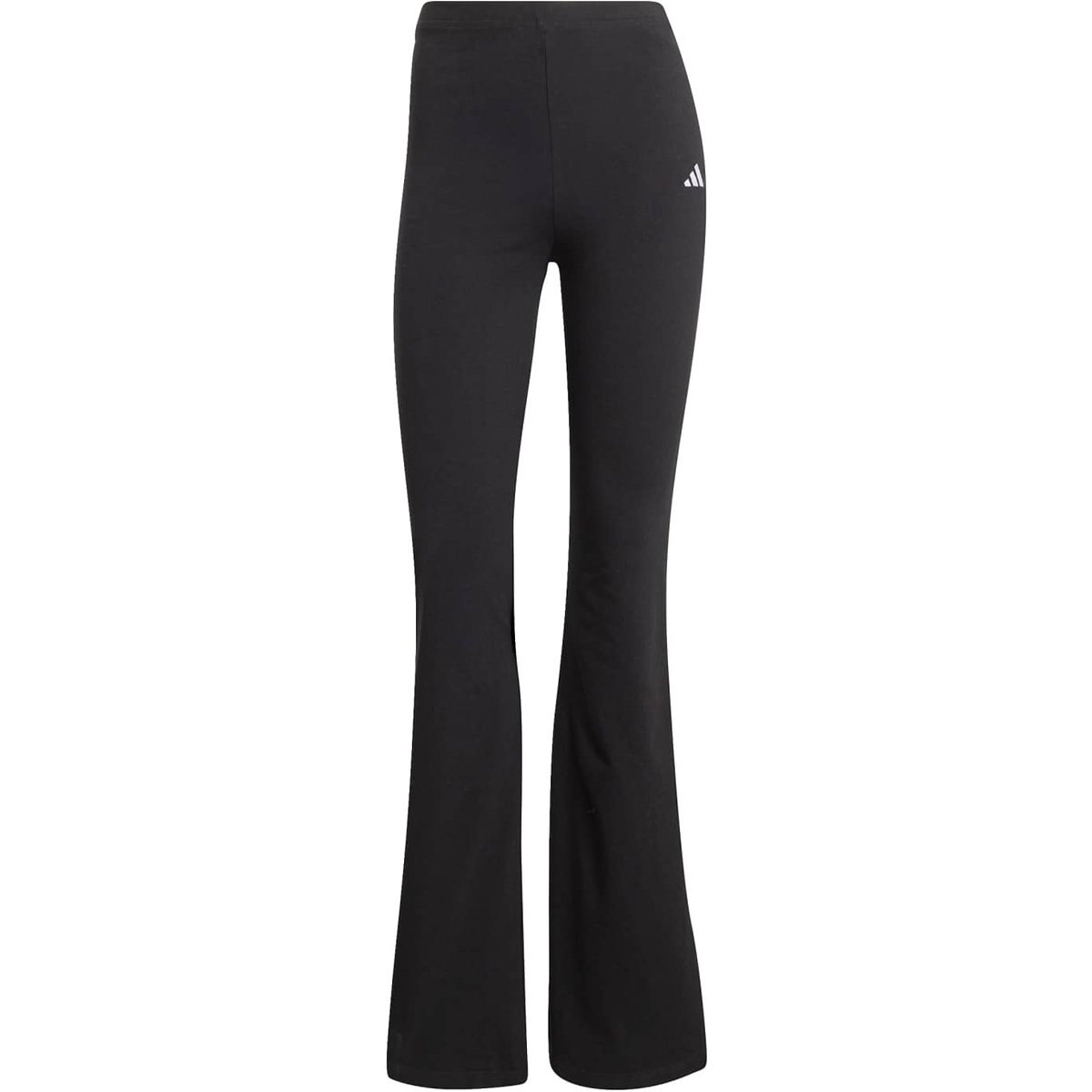 Adidas Tight Essentials Small Logo Flared – BLACK/WHITE