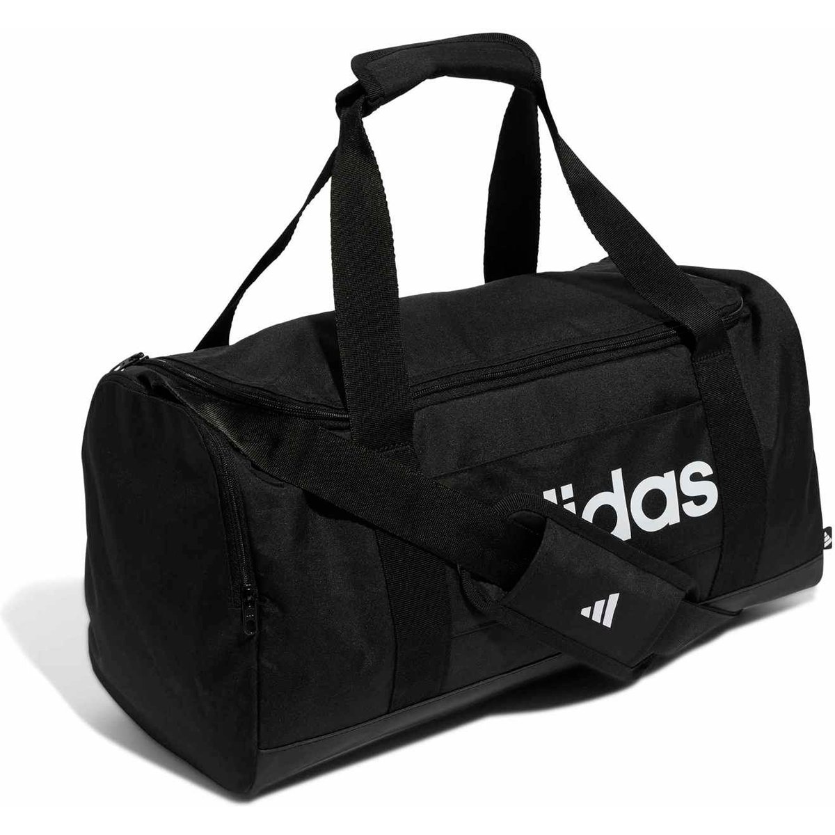 Adidas LINEAR DUFFEL S – BLACK/BLACK/WHITE