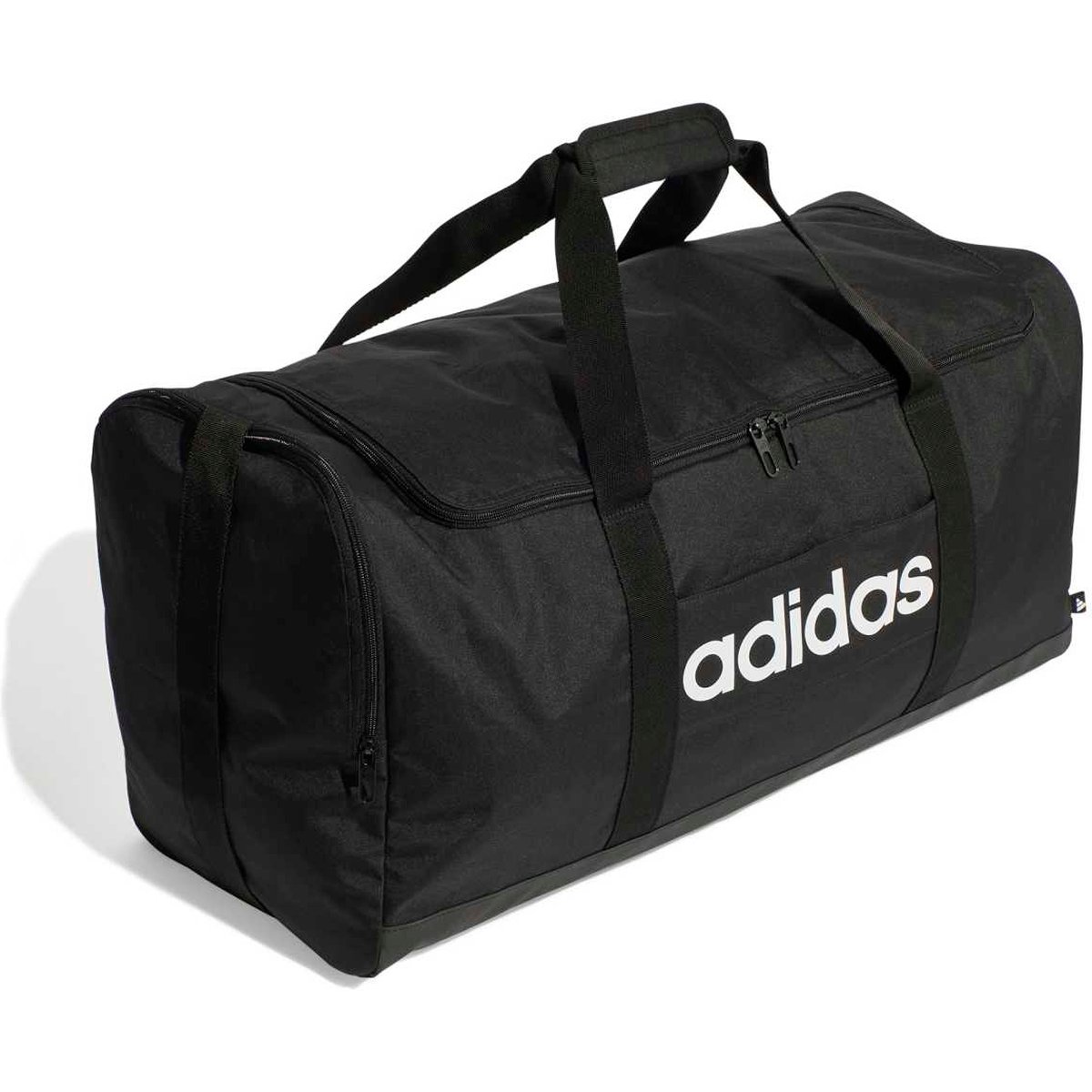 Adidas LINEAR DUFFEL L – BLACK/BLACK/WHITE
