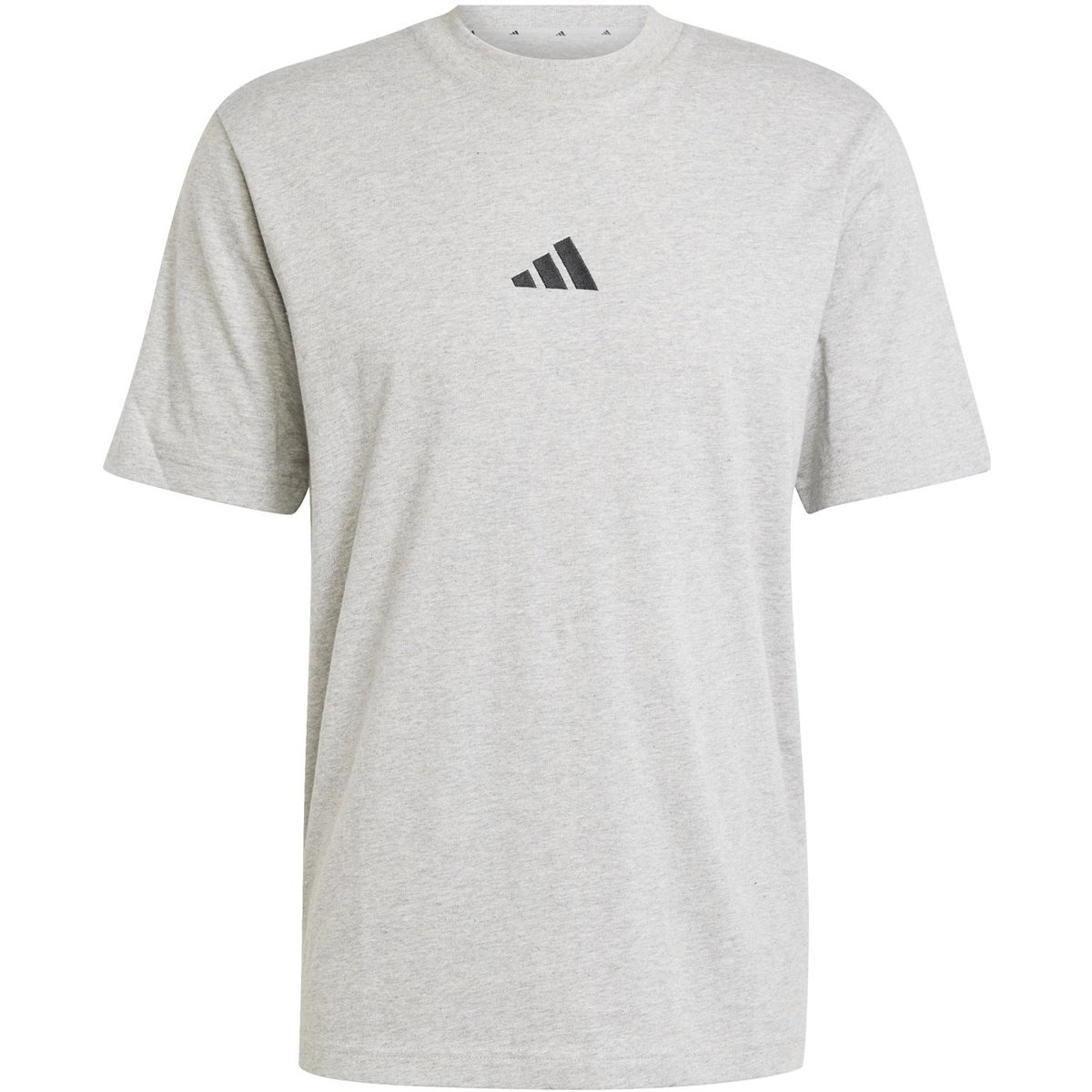 Adidas Shirt Essentials Small Logo Single Jersey – MGREYH/BLACK