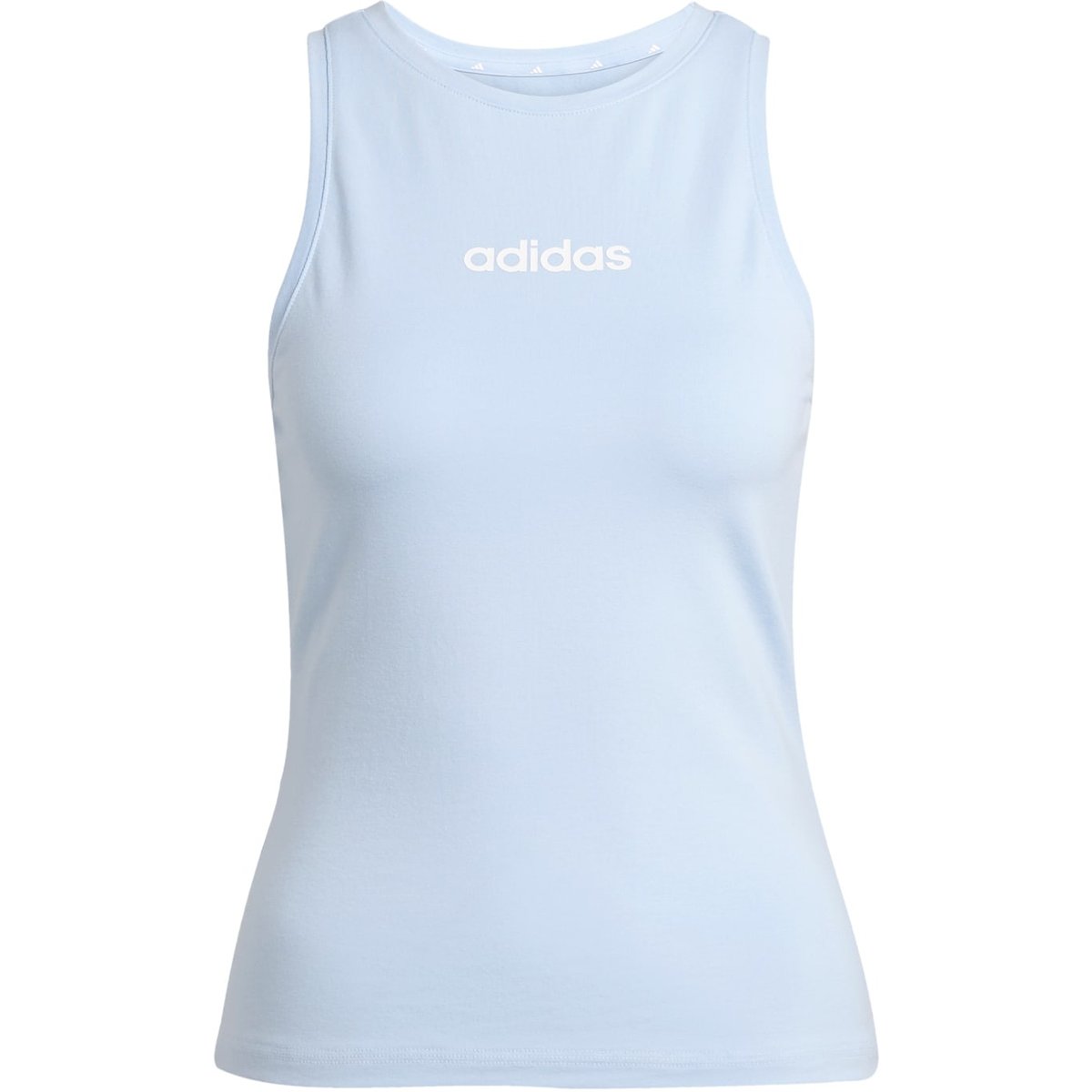 Adidas Shirt Essentials Linear Slim Cotton – GLOBLU/WHITE
