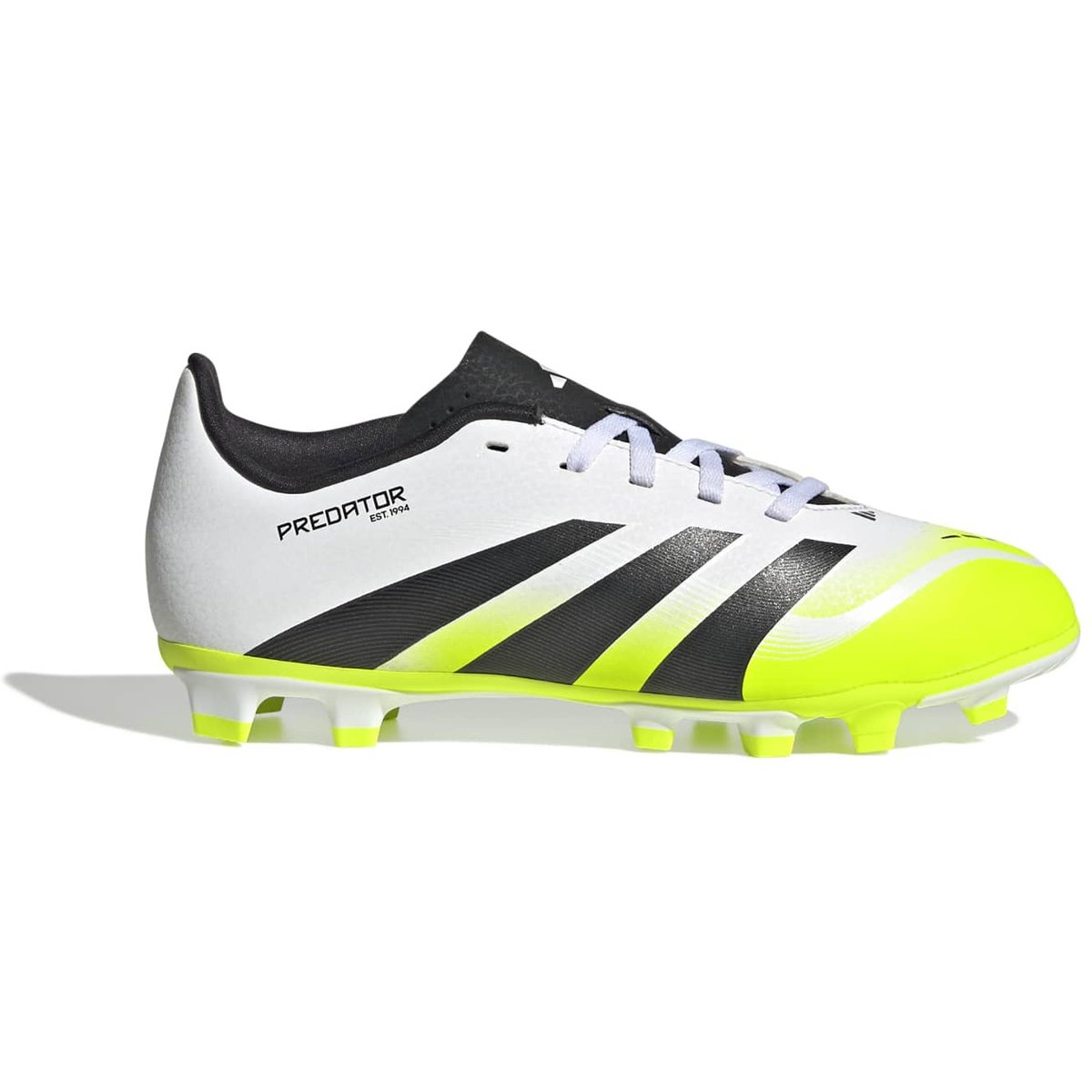 Adidas Predator Club Fußballschuh FG/MG Kinder – FTWWHT/CBLACK/LUCLEM