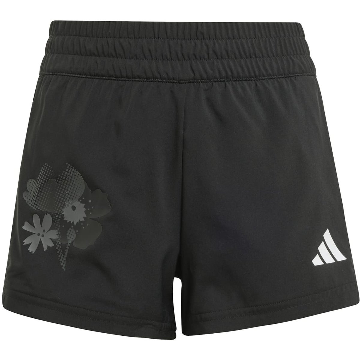 Adidas Shorts Train Essentials Flower-Print Kids – BLACK/GREFIV