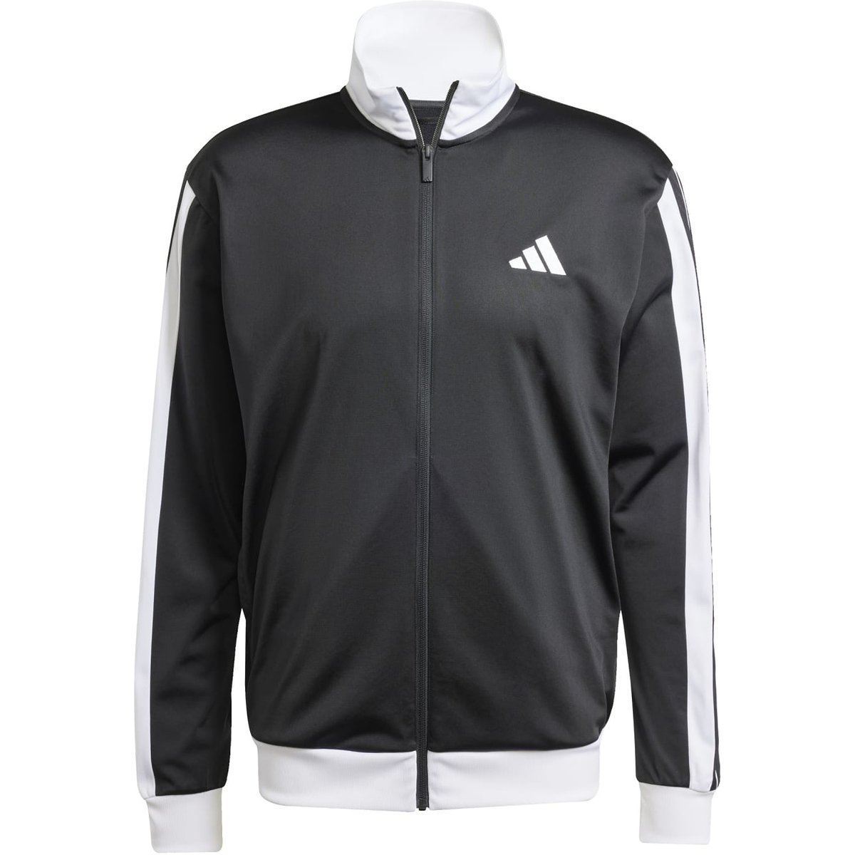 Adidas Jacke 3-Streifen Tricot Regular Fit Colorblock – BLACK
