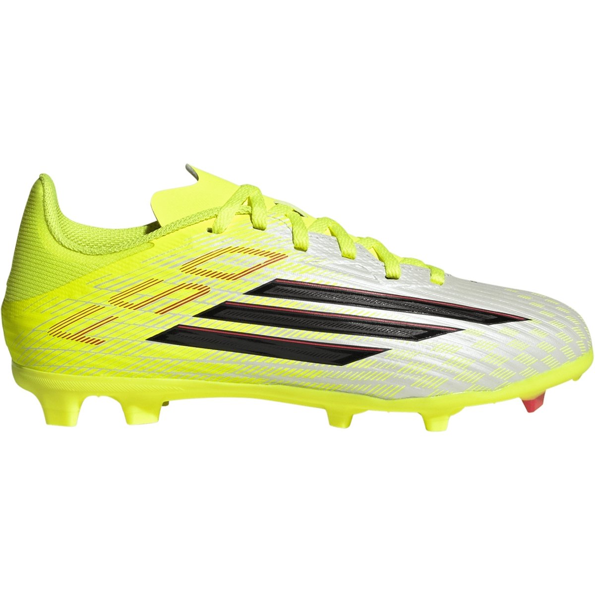 Adidas Fussball-Rasenschuhe F50 LEAGUE Firm Ground / Multi Ground Kids – TESOYE/CBLACK/LUCRED