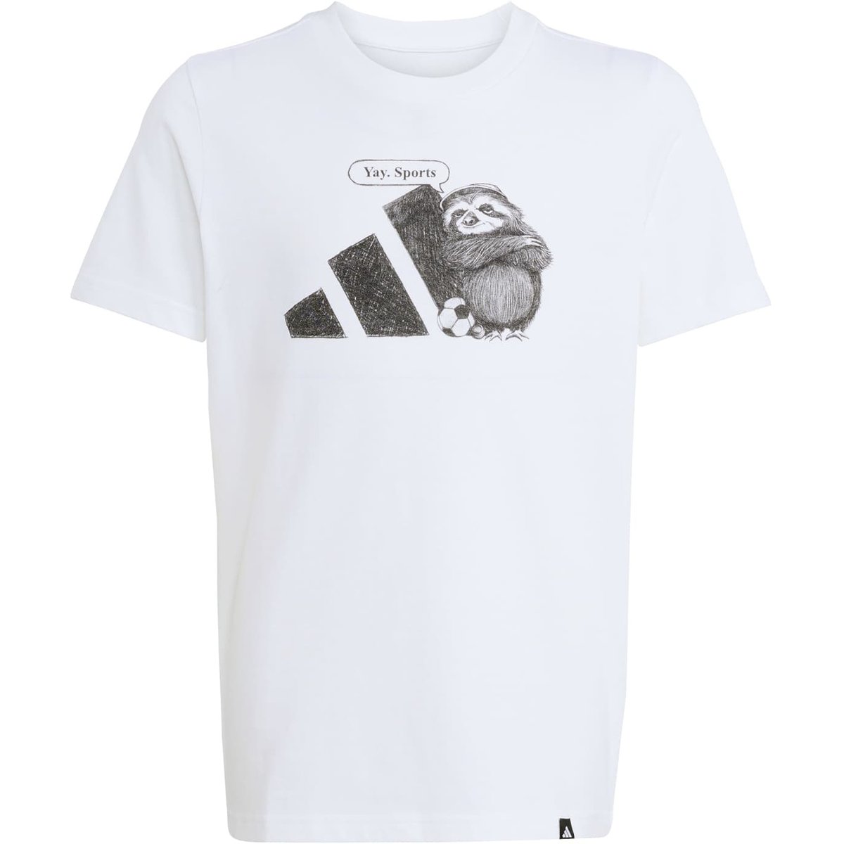 Adidas J YAY SPORT T – WHITE