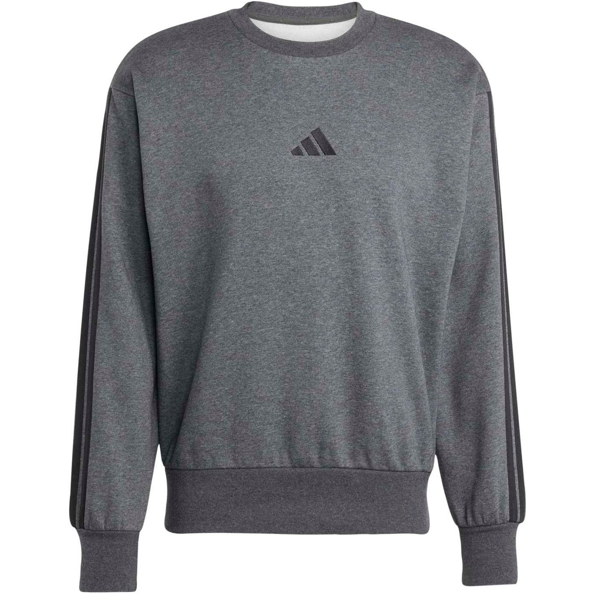 Adidas Sweatshirt Essentials 3-Streifen – DGREYH/BLACK