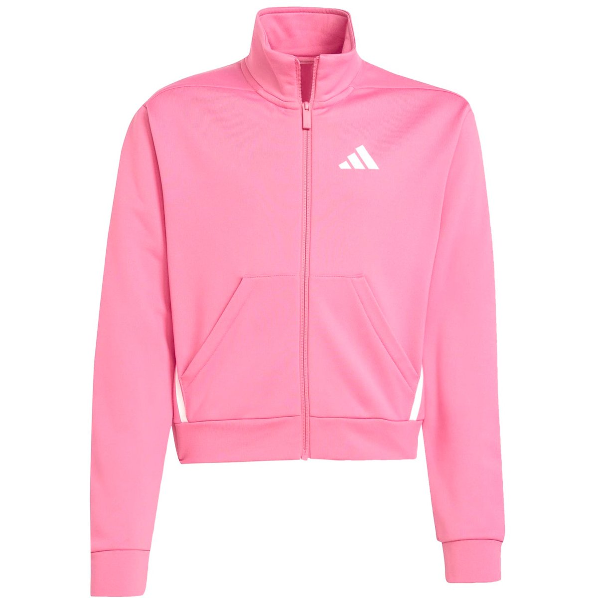 Adidas Jacke Trainings-Essentials Game & Go Full-Zip – PNKFUS/WHITE