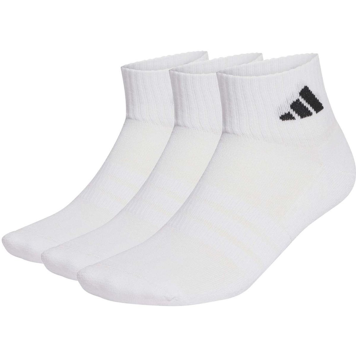 Adidas C ESS ANK 3P – WHITE/WHITE/BLACK