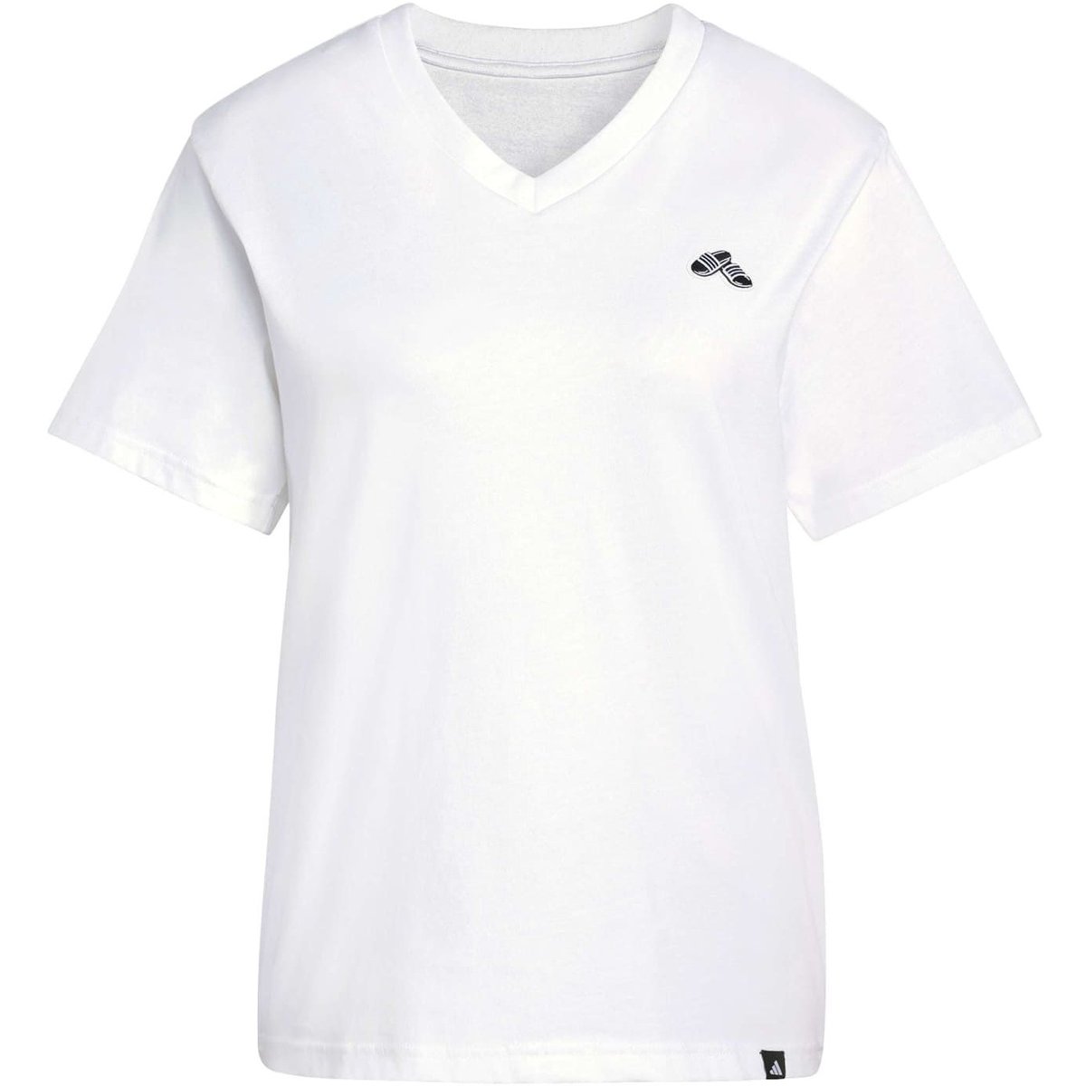 Adidas SLIDE VNECK – WHITE