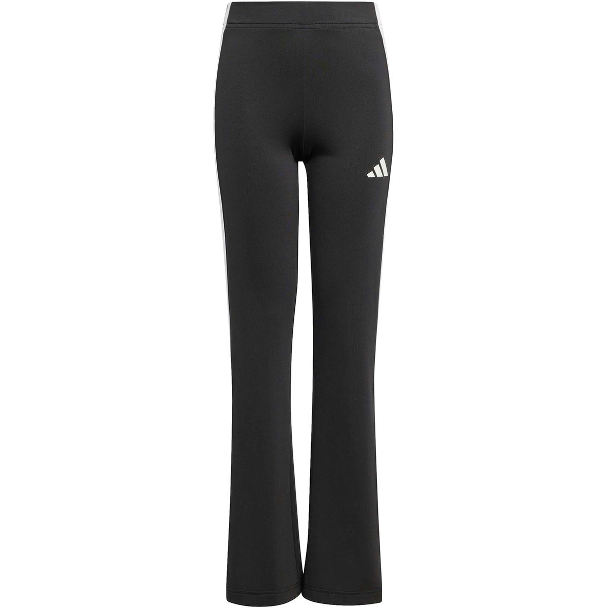 Adidas TR-ES 3-Streifen FL Tight Kinder – BLACK/WHITE