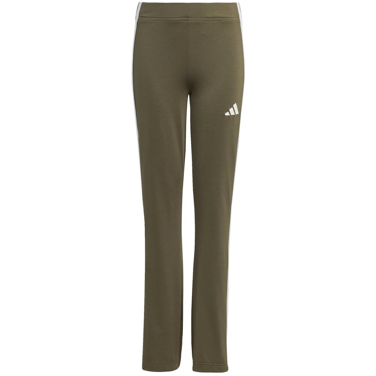 Adidas Tight Train Essentials 3-Streifen Flared – OLISTR/WHITE