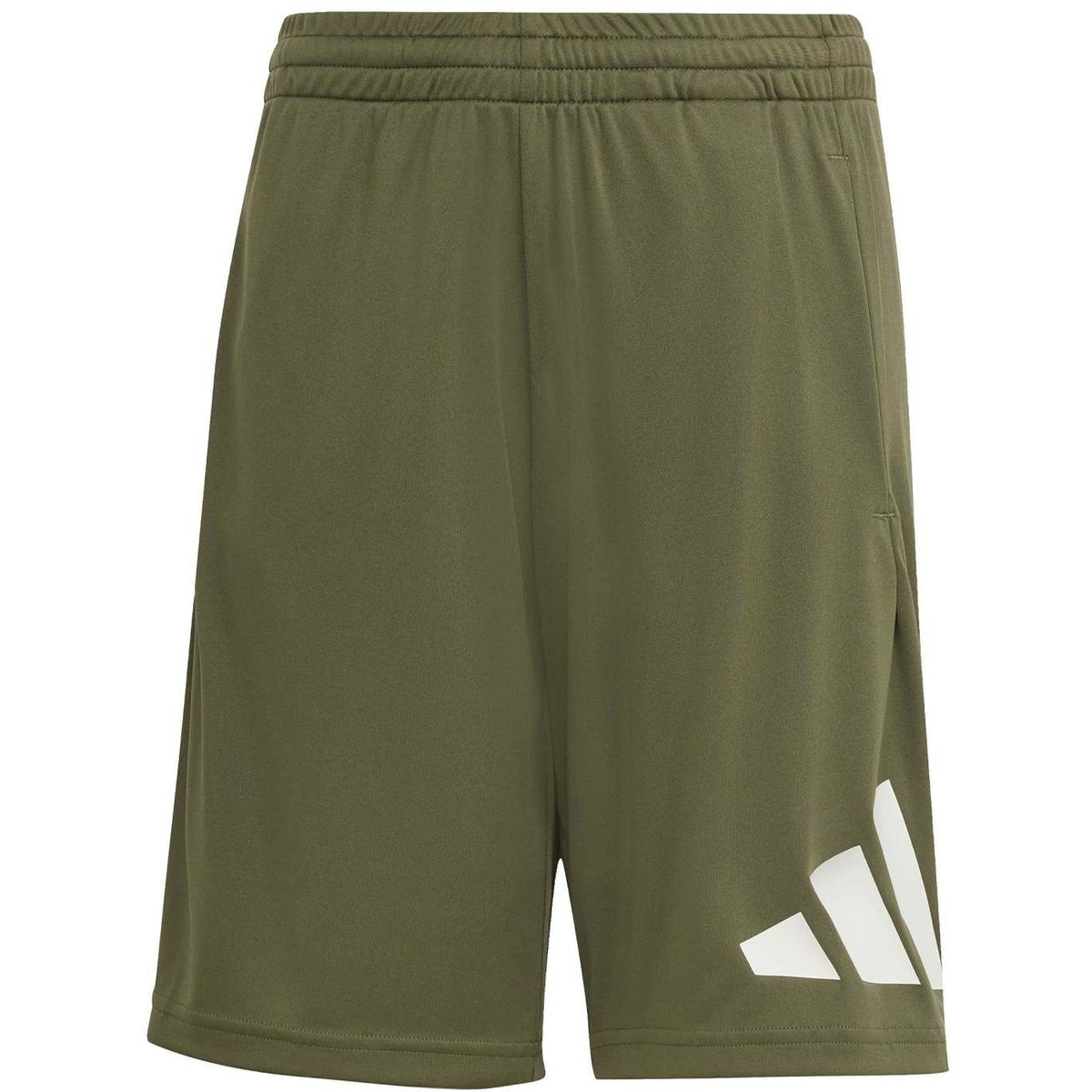 Adidas Shorts TRAIN ESSENTIALS BIG LOGO SHORTS – OLISTR/WHITE