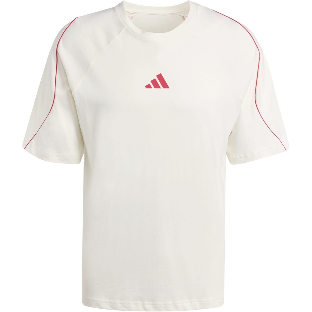 Adidas M STADIUM TEE – OWHITE/PURRUB