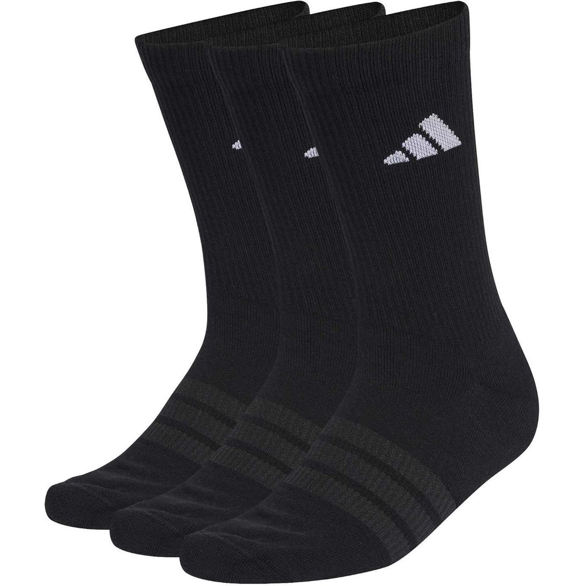 Adidas C ESS CRW 3P – BLACK/BLACK/WHITE