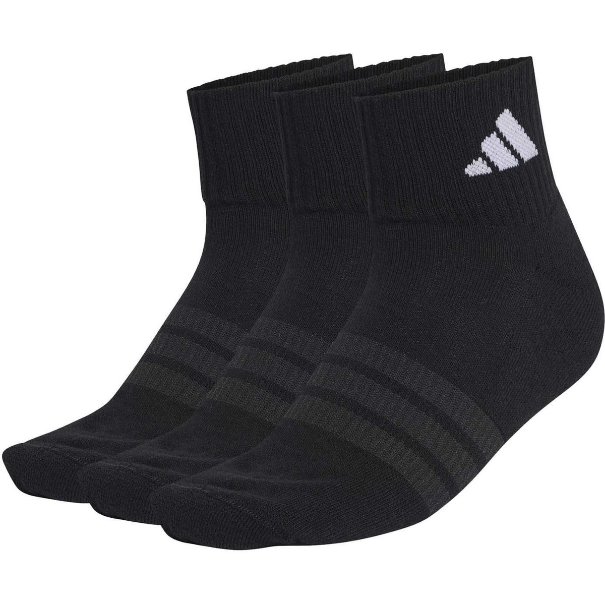 Adidas C ESS ANK 3P – BLACK/BLACK/WHITE