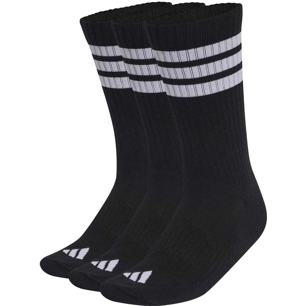 Adidas 3S ESS C CRW 3P – BLACK/WHITE/WHITE