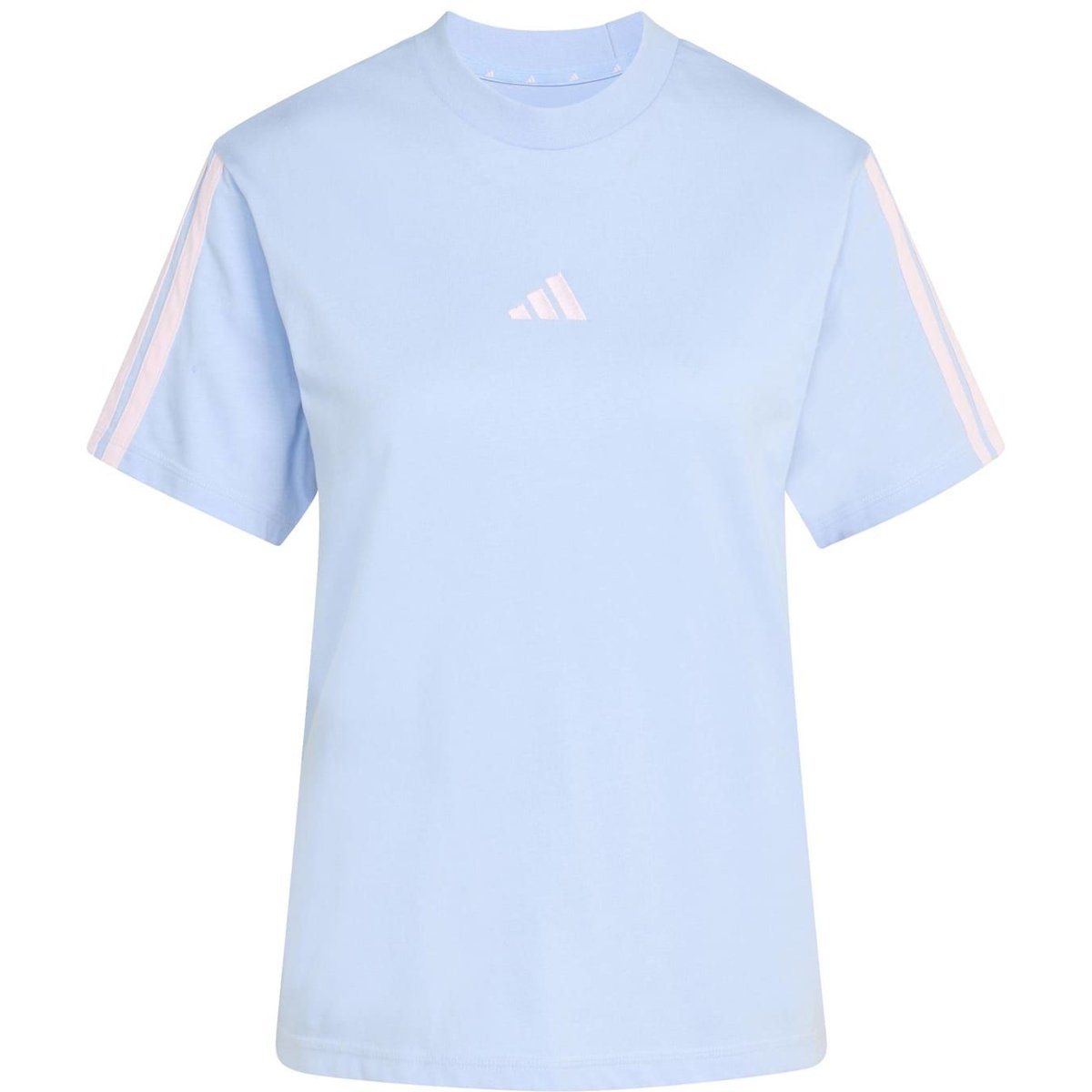 Adidas W 3S SJ T B – GLOBLU/CLPINK