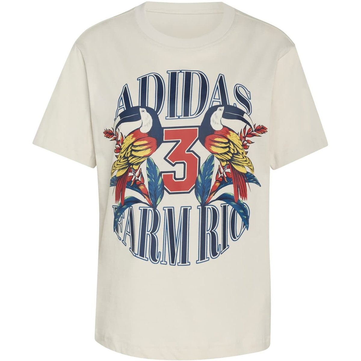 Adidas FARM GFX TEE – TALC/DMARIN