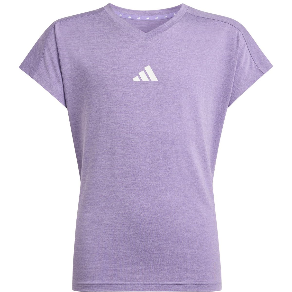 Adidas Shirt Go-To V-Neck Kinder – ACTPUR/ICELAV/WHITE