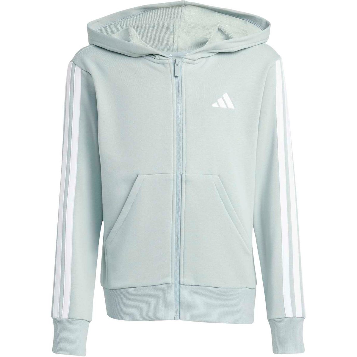 Adidas Kapuzensweat ESSENTIALS FULL ZIP – WOSA/WHITE