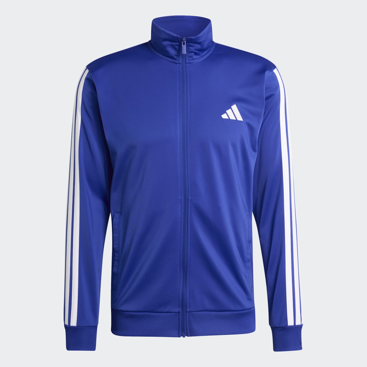 Adidas 3-Streifen TR TT TS Freizeitjacke Herren – SELUBL/WHITE