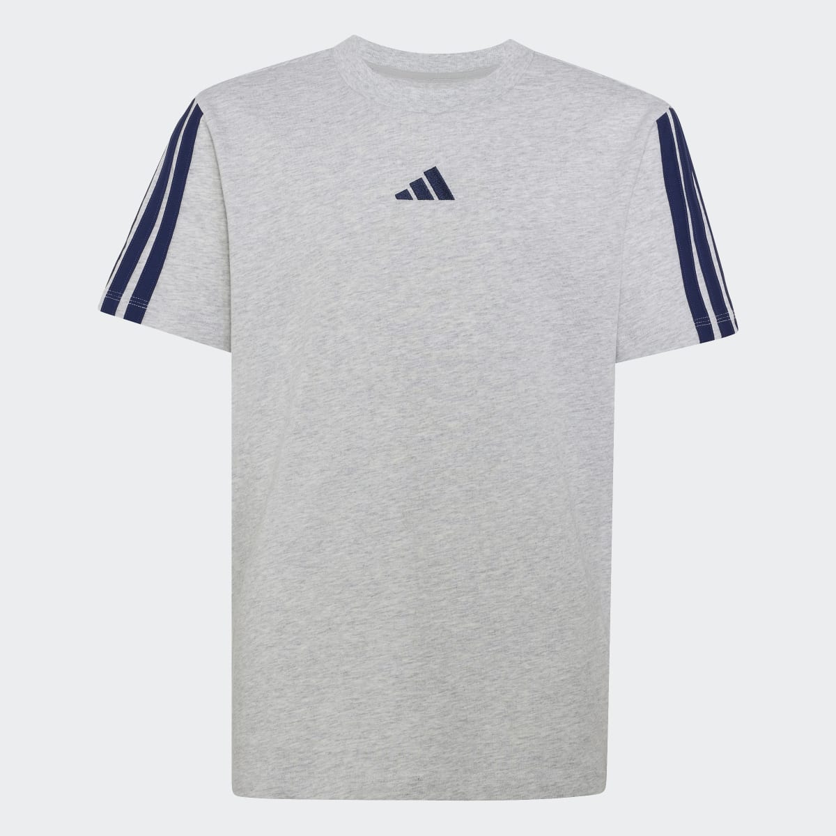 Adidas J 3S TEE 160 – LGREYH/DKBLUE