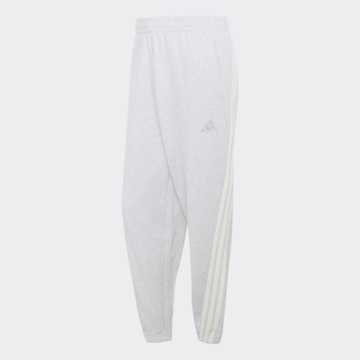 Adidas AK 3-Streifen R CF Freizeithose Herren – LGREYH/OWHITE
