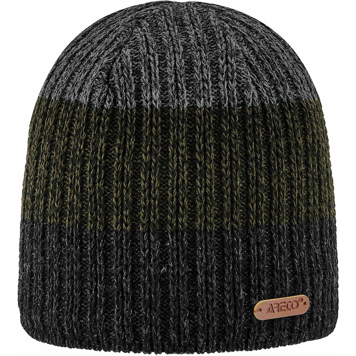 Areco Beanie – SCHWARZ-GRAU