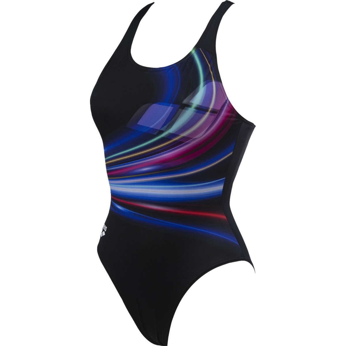 Arena W FLASHING LIGHTS V BACK ONE PIECE – BLACK-FREAK ROSE