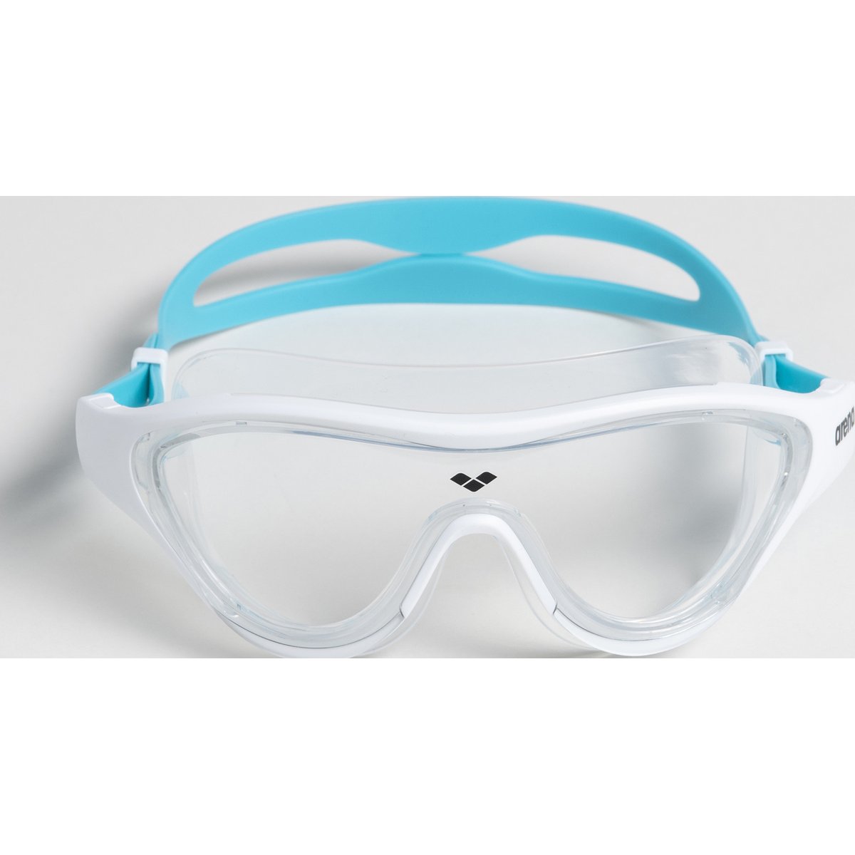 Arena THE ONE MASK JR – CLEAR-WHITE-LIGHTBLUE