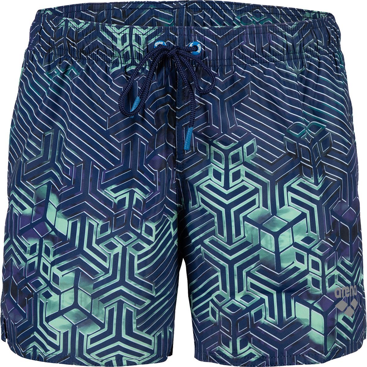 Arena MEN'S BEACH SHORT ALLOVER – GREEN LAKE MULTI