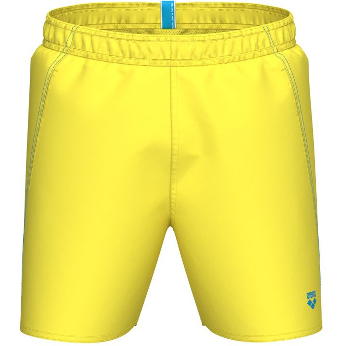 Arena FUNDAMENTALS BOXER R – YELLOW STAR-TURQUOISE