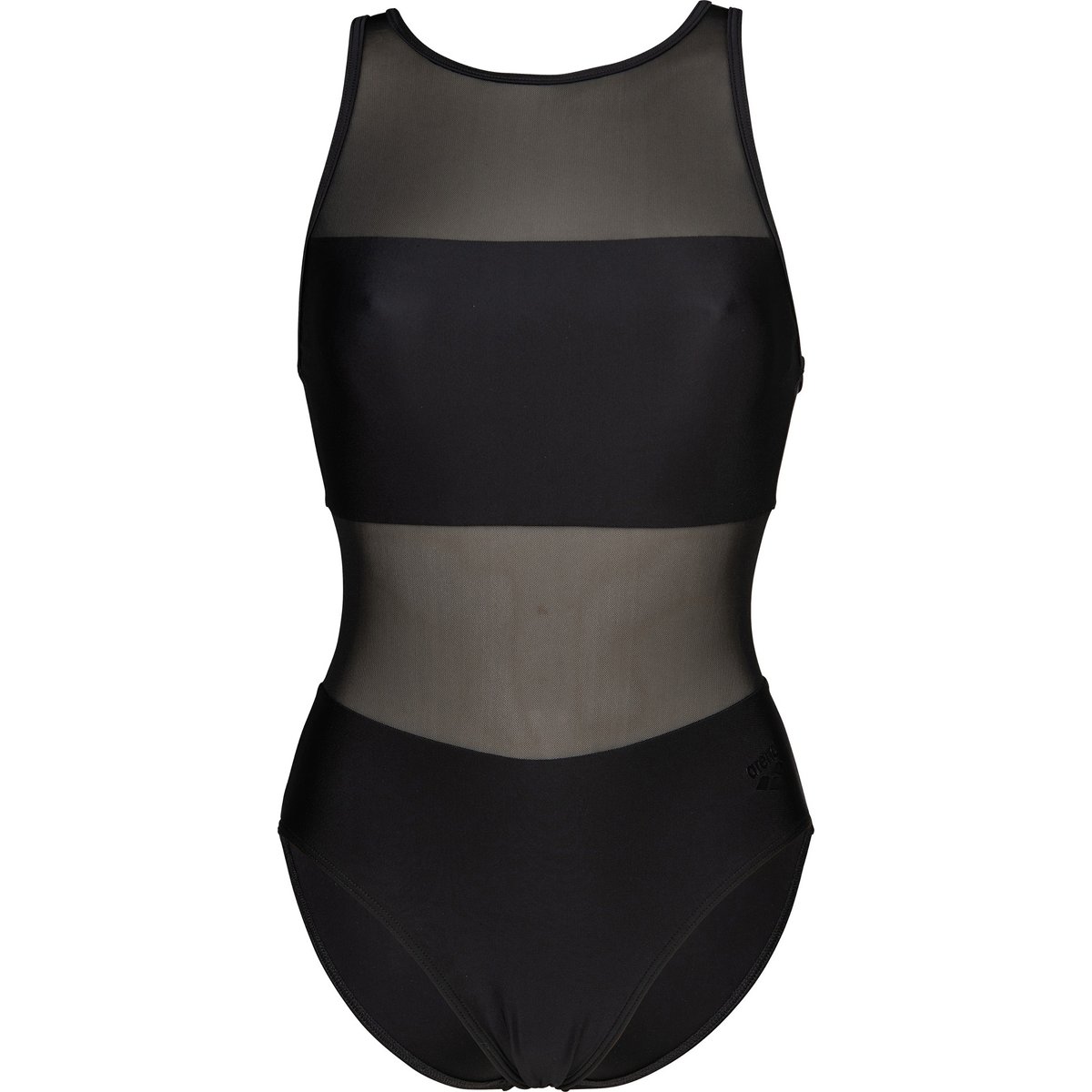 Arena W ARENA MESH PANELS SWIMSUIT VENT BACK – BLACK