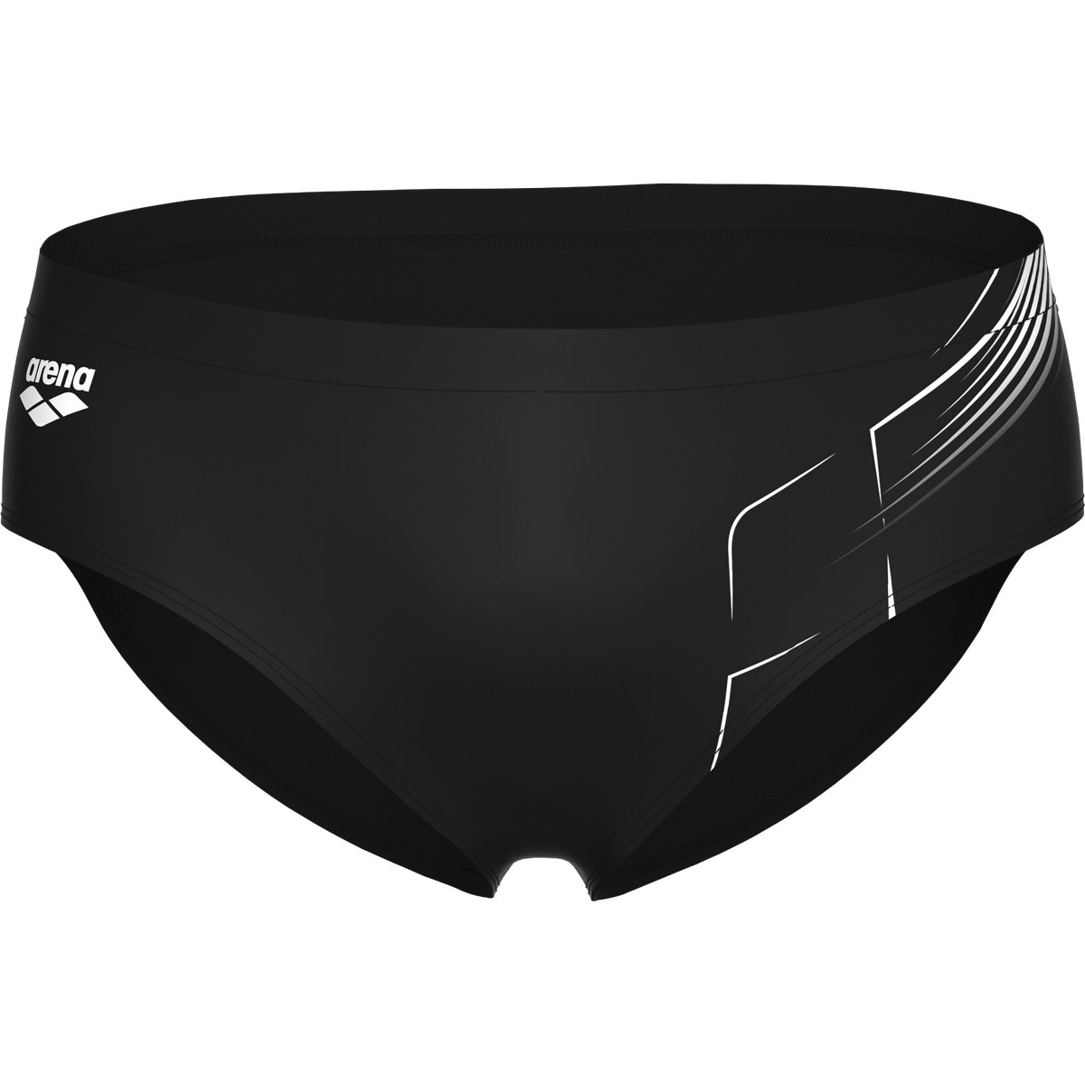 Arena MEN'S ARENA DIVE SWIM BRIEF – BLACK-WHITE