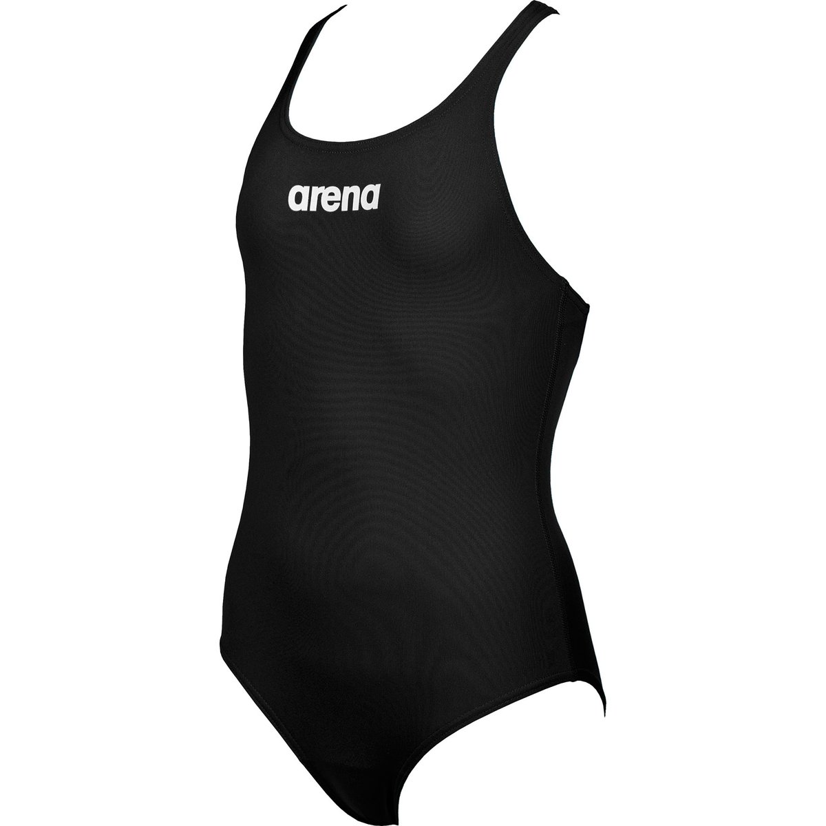 Arena G SOLID SWIM PRO JR – BLACK-WHITE