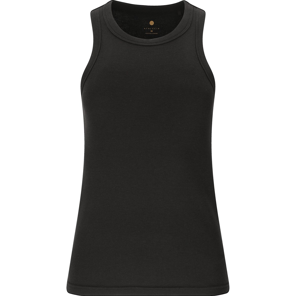 Athlecia Lenga W Rib top – BLACK