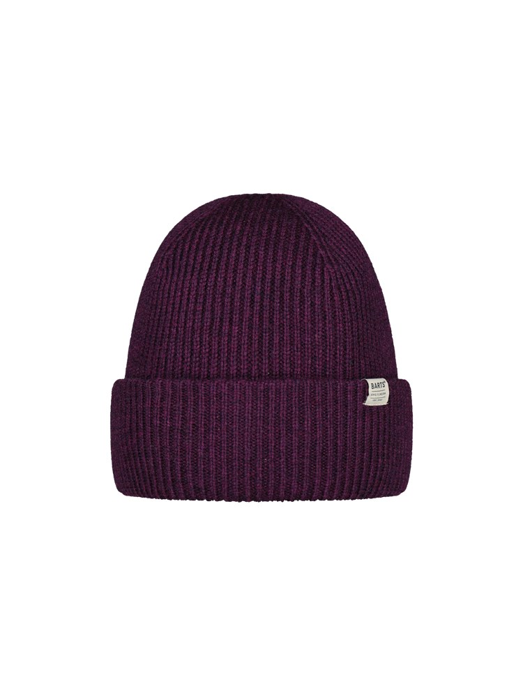Barts Makalun Beanie – AUBERGINE