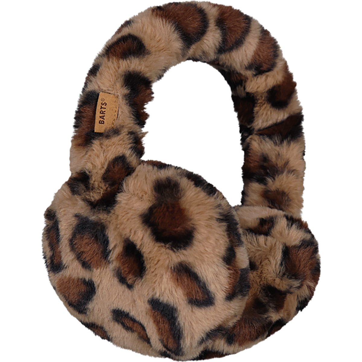 Barts Big Fur Earmuffs – PRINT BROWN