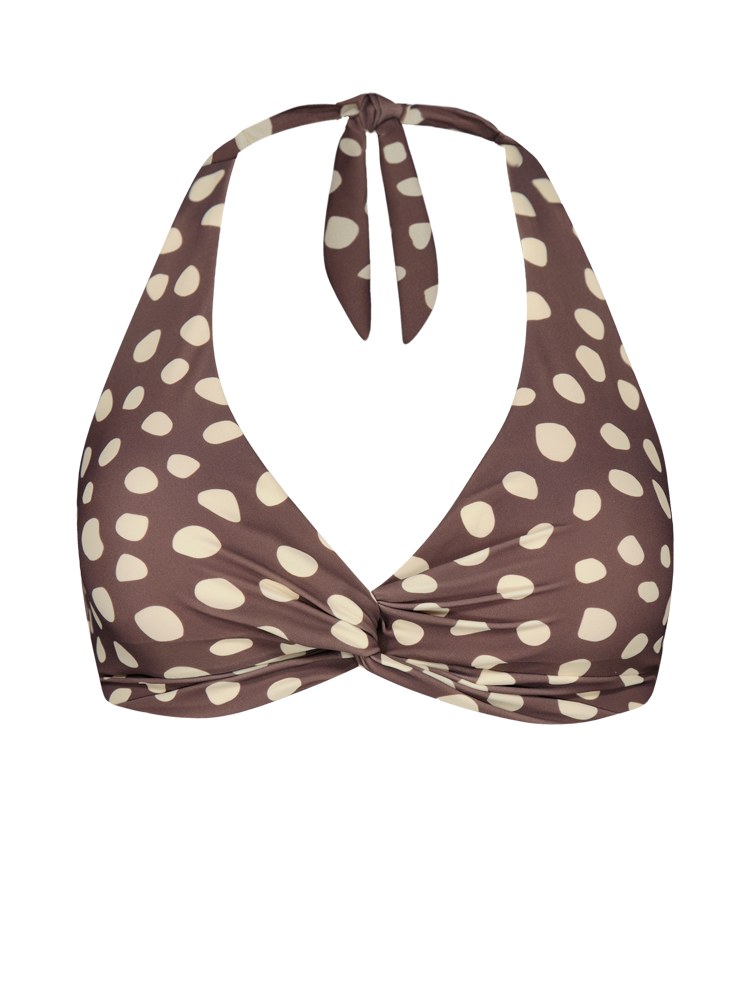 Barts Dauna Cross Halter – COFFEE